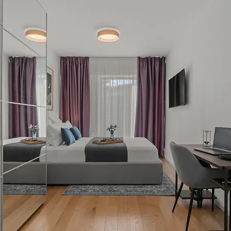 Mido Duo In New Building With Parking, Self Check-in And Security Apartment *