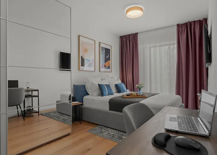 Mido Duo In New Building With Parking, Self Check-in And Security Bucarest